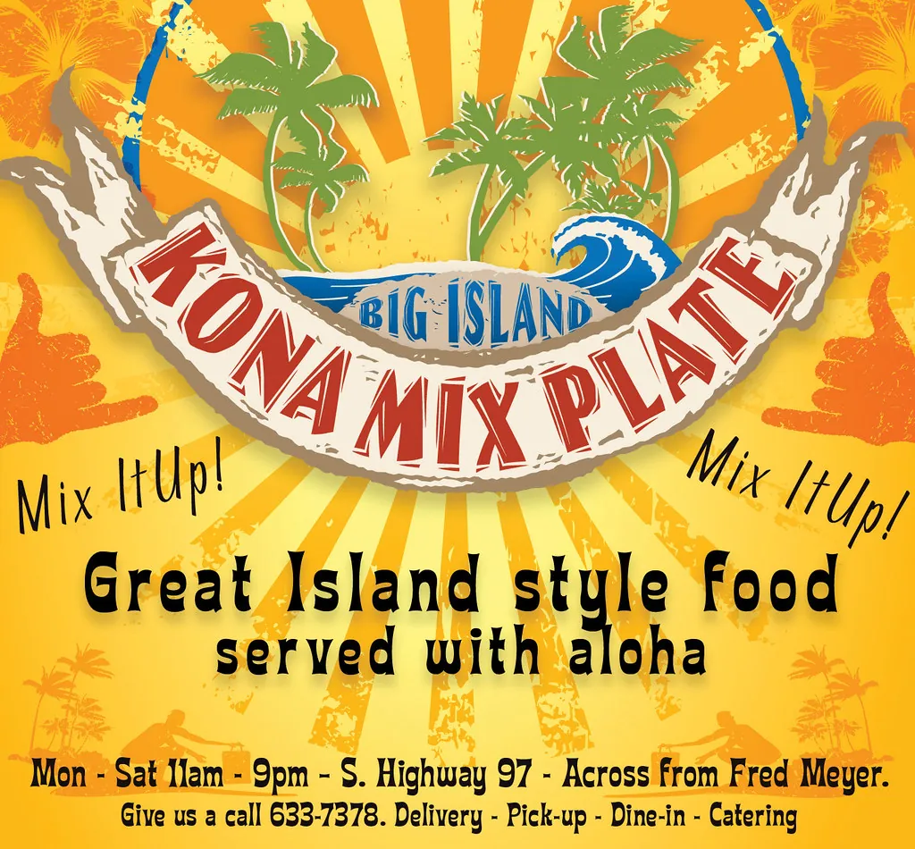 Big Island Kona Mix Plate