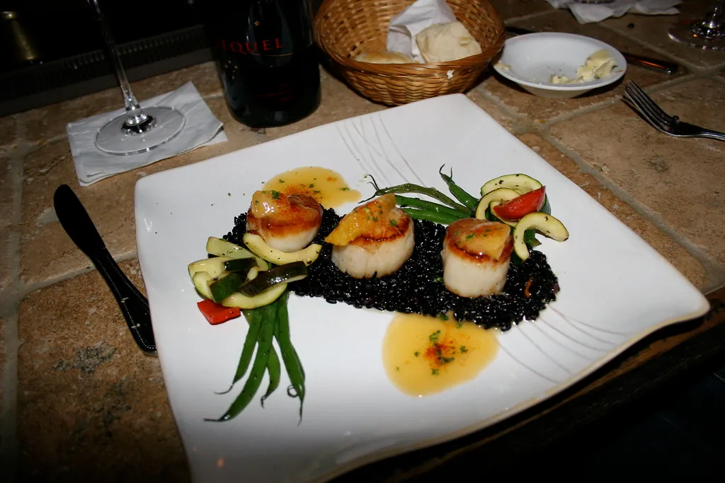 Jackalope Grill’s Pan Seared Scallops
